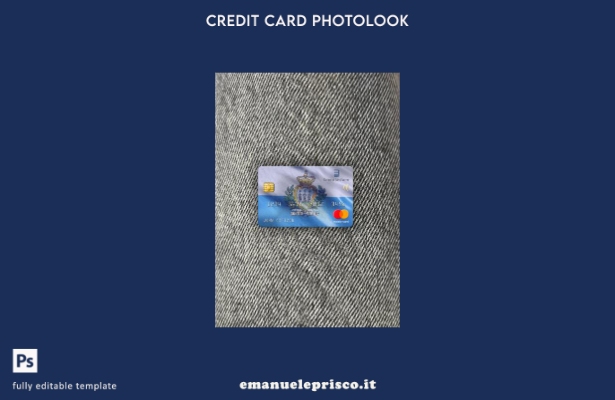 stile verificato San Marino Banca di San Marino modello frontale photolook maste